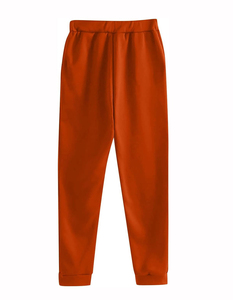 Chándal informal con estampado de logotipo de gran tamaño para mujer, ropa de entrenamiento de dos piezas para correr para invierno, ropa de jogging lisa - Product Image 5