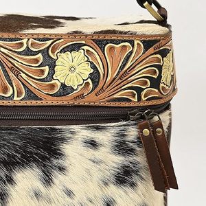 กล่องเก็บเครื่องประดับหนังแบบซ่อนผมสไตล์ตะวันตกของขวัญที่ดีที่สุดสำหรับผู้หญิงกล่องเก็บเครื่องประดับเดินทาง - Product Image 6