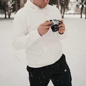 เสื้อมีฮู้ดพิมพ์ลายพัฟผ้าฝ้ายโพลีเอสเตอร์หนาสำหรับผู้ชายโอเวอร์ไซส์พิมพ์ลายดิจิตอลระบายอากาศได้ดีสำหรับฤดูหนาว - Product Image 4