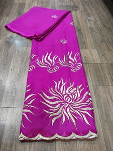 Vestido de Tela Voile con Bordado Sudanés Toub - Tejido Transpirable de Peso Medio - Product Image 4