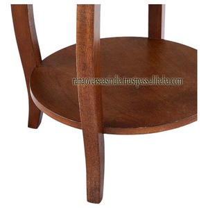 Nouvelle arrivée Offre spéciale Table d'appoint ronde en bois Table basse au design moderne pour le salon, la chambre à coucher et la maison à prix compétitif - Product Image 4