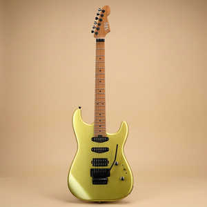 SS300กีตาร์ร็อคไฟฟ้าออลเดอร์เบสคอเมเปิ้ลกรอบใหญ่ทำจากสเตนเลสสตีลเฟรท Floyd Rose tremolo - Product Image 1