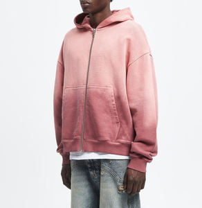 Nueva Llegada 2026 Sudadera con Capucha de Manga Larga ODM / OEM con Cuello Redondo para Hombre, Sudadera con Capucha de Invierno con Cierre Completo para Unisex - Product Image 6