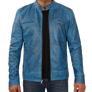 Automne nouveautés à la mode 2024 grande taille décontracté vêtements pour hommes vestes en cuir fabricant en gros nouveau cuir hommes veste - Product Image 3