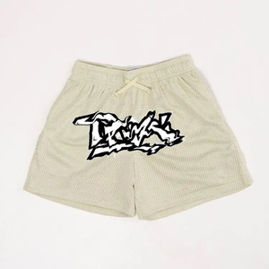 Custom Logo Color Double <b>Layer</b> Designer Denim Shorts Lining Summer Sublimation Solid All Print Blank Short Men Denim Shorts - Product Image 5