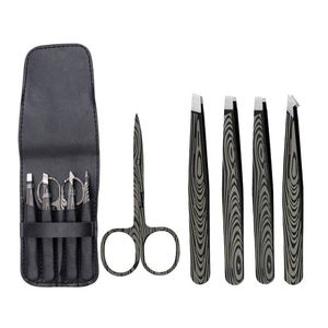 Professional Customized Eyebrow <b>Tweezer</b> Sets Pointed Stainless Steel Hair Removal Tool Lightweight Eco-Friendly Reusable KAAMIR - Product Image 5