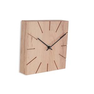 Reloj de pared rústico de madera, decoración moderna de Casa de Campo, bambú y madera, artesanal natural, venta al por mayor - Product Image 1