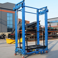 Plateforme élévatrice mobile électrique - Plateforme de travail aérien hydraulique robuste pour l'entretien des ateliers et entrepôts