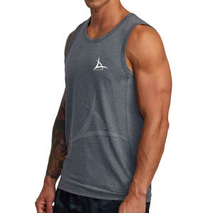 Débardeur pour homme, best-seller en ligne, prix bas, design et taille personnalisés, décontracté, respirant, séchage rapide, 100% coton - Product Image 2