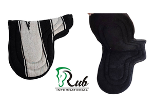 Tapis de selle personnalisé pour cheval Randa Coussin équestre respirant, absorbant les chocs et antidérapant Tapis de selle de cheval de style Randa de haute qualité - Product Image 3