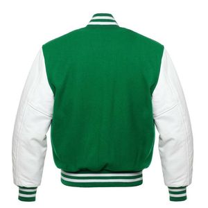 Fashionable College Baseball <b>Varsity</b> <b>Bomber</b> OEM Manufacturer Custom Logo Fleece Sportswear Trendy Streetwear <b>Jacket</b> for <b>Men</b> - Product Image 6
