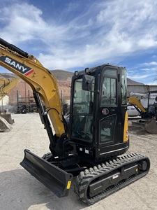 NUEVO/USADO Mini Excavadora Hidráulica de Orugas SANY SY35U 26U con Motor Yanmar, Pinza de Cambio Rápido, Rodamiento de 5 Engranajes para Camión y Motor de Goma - Product Image 4