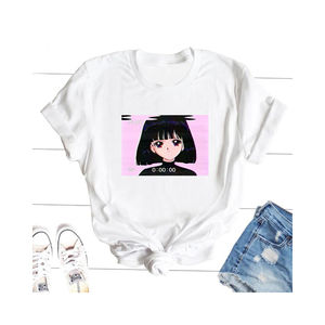 Precio barato superventas camisetas Slim Fit camiseta OEM servicio personalizado mujer Camiseta de manga corta - Product Image 1
