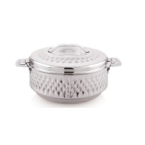 Crest Hand-Designed New Home & Hotel Kitchenware Set Diamond Crest Stainless Steel Hot <b>Pot</b> for Restaurants & Home Use - Product Image 1