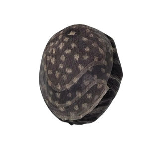 ท็อปเปอร์ผมและวิกผม 100% ผมแท้ จีน เรมี่ เวอร์จิ้น โปรเธซิส ทัส แฮร์ บีดี เลซ ฟรอนท์ วอเตอร์เวฟ - Product Image 2