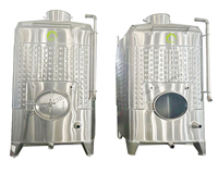 Nouveau réservoir de couvercle de flotteur de fermenteur de vin et de cidre d'acier inoxydable 100L ~ 5000L pour l'équipement de stockage et de fermentation