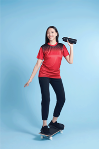 เสื้อยืดโพลีเอสเตอร์อินเตอร์ล็อคแบบแห้งเร็ว บาจู เลลากี - Product Image 2