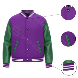 Chaquetas Universitarias Personalizadas con Parches, Calidad de Exportación, Chaquetas Universitarias Clásicas Americanas, Chaquetas Universitarias al por Mayor de Fábrica - Product Image 4
