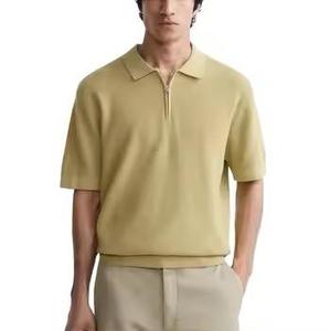 Polo de negocios de ocio personalizado, camiseta de manga corta de verano con logotipo, diseño personalizado, tela para ocasiones de golf - Product Image 4
