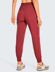 กางเกงผู้ชายแบบผูกเชือกทำจากโพลีเอสเตอร์/ ผ้าคอตตอนซักเบาไม่ยับสำหรับฤดูหนาว - Product Image 2