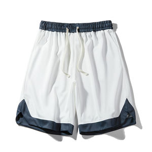 Short de sport léger tendance pour homme Séchage rapide Nouvel été décontracté Course de plage Taille moyenne Coupe ample sur le devant Style 'Ice Silk' - Product Image 2