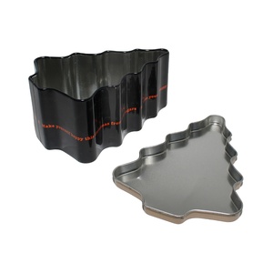 Cute Cartoon-pattern Tinplate Storage <b>Tins</b> with Screw Cap for Christmas Party Favors <b>Chocolate</b> Packaging & Home Decor Display - Product Image 4