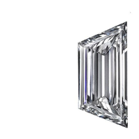 Sepasang Berlian Laboratorium Bentuk Trapesium 20 Pointer dengan Kejernihan VS dan Potongan Excellent untuk Pembuatan Perhiasan dari Gemver Diamond