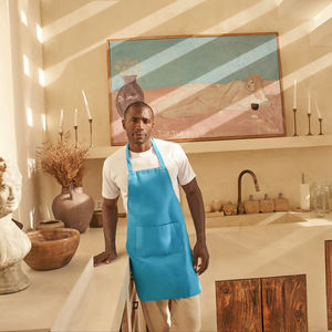 Delantal de Cocina sin Mangas BEAM 100% Poliéster No Tejido, Transpirable, Ecológico, Absorbente de Humedad, Ahorra Agua, Unisex, 13 Colores - Product Image 1