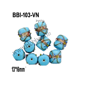 ลูกปัดแก้วเวนิสทำด้วยมือลูกปัดแก้ว millefiori สำหรับทำเครื่องประดับงานฝีมือแฟชั่นลูกปัดแก้วทำด้วยมือโคมไฟ - Product Image 1