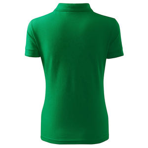 Nuevo diseño de moda Polo en blanco para mujer Camiseta Polo de manga corta de alta calidad para mujer - Product Image 2