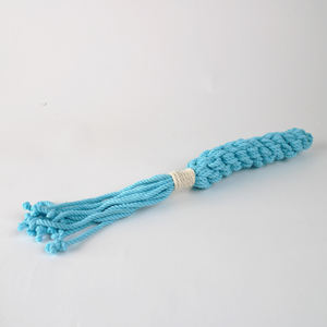 Juguete de cuerda trenzada para perros, para entrenamiento y juego, textura de algodón suave con construcción duradera, fábrica de Vietnam - Product Image 3