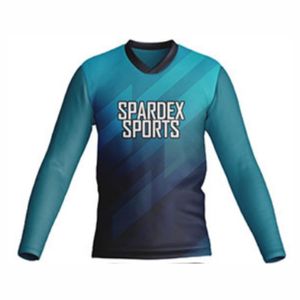 Maillots de cricket unisexes, uniformes, 360g, 100% polyester, légers, manches longues, col polo, impression par transfert thermique, équipe personnalisée - Product Image 3