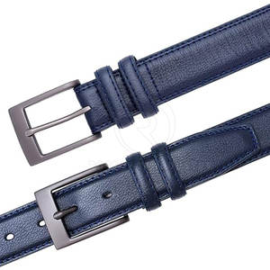 เข็มขัดหนังวัวทำเองวัสดุหนังวัวสไตล์ลำลอง - Product Image 6