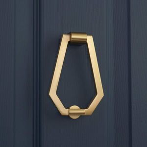 Modern Clang Crest Estate Door Knocker Accesorio de decoración de entrada duradero para la instalación de tornillos de dormitorio High-On-Sale - Product Image 6