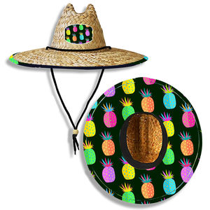 Sombrero de Paja de Salvavidas al por Mayor de Fábrica, Sombreros de Moda Naturales con Logotipo Personalizado, Protección Solar, Pesca, Ala Ancha, Playa 2026 - Product Image 4