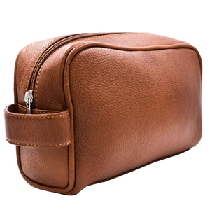 Vintage Leather <b>Toiletry</b> <b>Bag</b> for <b>Men</b> - Product Image 6