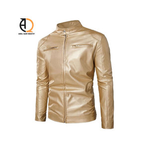 Chaqueta de Cuero Genuino para Hombre, Talla Grande, para Invierno, con Cierre, Impermeable y Transpirable, Disponible en Todos los Colores - Product Image 3