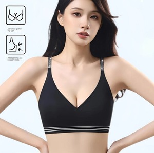 ชุดชั้นในสตรี8900 Camellia Ice Silk, สปอร์ตบราดันทรงเล็กระบายอากาศได้ดีบางเฉียบ - Product Image 5