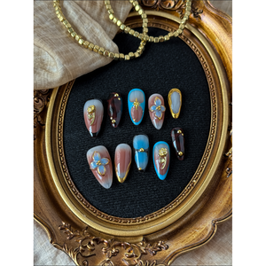 Adesivi per Unghie Eleganti Midnight Heirloom per un Look Alla Moda - Product Image 2