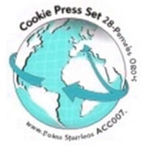 <b>Cookie</b> Press Set 28-Piece Stainless Steel <b>Cookie</b> <b>Tool</b> ACC007 - Product Image 2