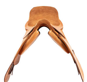Silla de Montar Profesional Premium de Cuero Inglés Occidental Color Camel para Doma y Polo, Personalizable SURGIGYNE International - Product Image 2