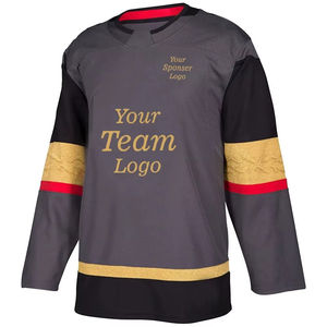 Maillot de hockey sur glace personnalisé, uniforme de sublimation, tissu en polyester respirant à séchage rapide, durable, vêtements d'entraînement d'équipe 2025 - Product Image 1