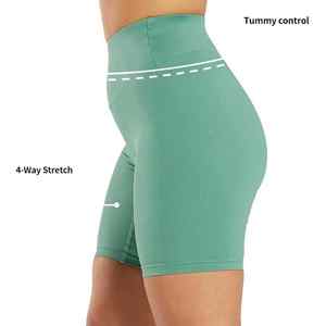 Ropa de gimnasio personalizada Fitness Mujeres Yoga Shorts Moda Deportes Fitness Secado rápido Mujeres Gimnasio pantalones cortos para mujeres - Product Image 2