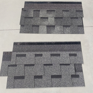 Lembaran Atap Aspal Laminasi Desain Modern Standar Amerika, Tahan Air, Tahan Lama, Bentuk Persegi, Tahan Panas dari Pabrik - Product Image 1