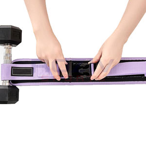 Nouveautés Accessoires de Fitness Ceintures de poussée de hanche en néoprène Impression de logo personnalisée Vente chaude d'été - Product Image 3