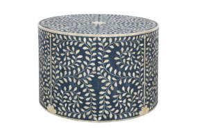 High Demand Eco-Friendly Modern Bone Inlay Metal Frame Black White MOP Inlay Side Coffee <b>Table</b> Exclusive <b>Sale</b> Standard Quality - Product Image 2