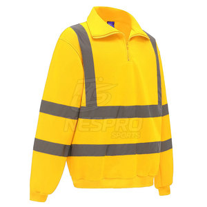 Vêtements de travail Veste de sécurité pour hommes Vêtements de travail Conception personnalisée Veste de sécurité haute visibilité Fabrication pakistanaise - Product Image 4