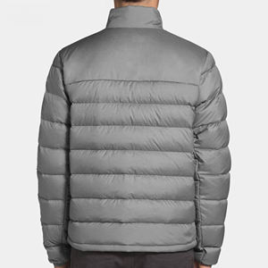 OEM ODM al por mayor logotipo personalizado 2025 moda Patchwork capucha hombre invierno al aire libre cortavientos acolchado Puffer chaquetas para hombres - Product Image 2