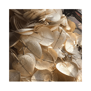 VENTILATEUR À MAIN EN BAMBOU DU VIETNAM MINI VENTILATEUR À MAIN PLIABLE FESTIAL HOME DECORE PALM LEAF HAND FAN NATURAL GOOD DECOR HOME PAINT - Product Image 6