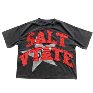 High Quality 100% Cotton <b>T</b>-<b>shirt</b> for Men <b>Loose</b> Fit Printed Breathable <b>T</b>-<b>Shirt</b> Latest Design <b>Cropped</b> <b>T</b>-<b>Shirt</b> - Product Image 4